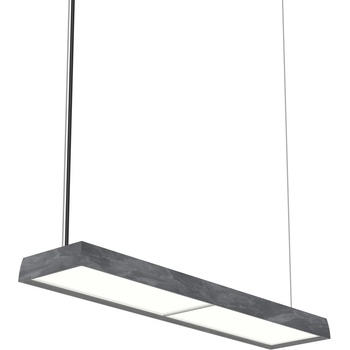 Louis Poulsen Висяща лампа Slim Box Suspended LED 3000K с дифузер опал Bluetooth управление за осветлението цвят алуминий (5741105418)