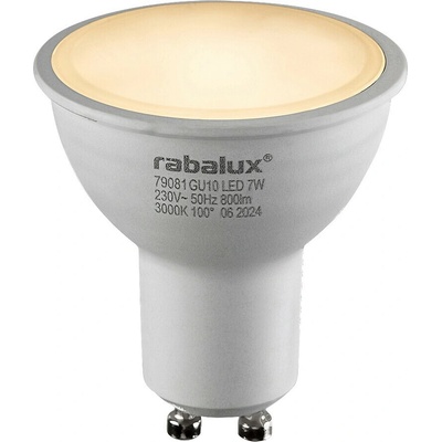 Rabalux SMD LED reflekror PAR16 GU10 7W 800lm 3000K Dim