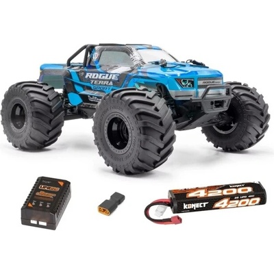 HOBBYTECH ROGUE TERRA SPORT RTR Brushless Monster Truck 4WD (15kg servo) modrá + aku a nabíječ RC_327766