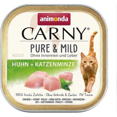 Animonda Carny Pure & Mild Adult - пиле и котешки храна 100 г