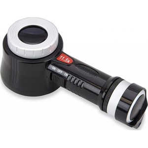 Carson Лупа ръчна MeasureLoupe 11.5x с UV осветление (CP45)