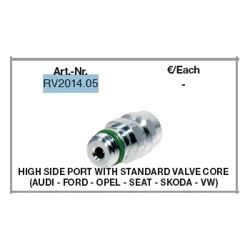 Image 1 of Errecom - Италия Сервизен клапан, НР, стандартна игла, errecom, rv2014.05