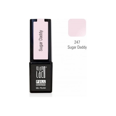 GlamLac Gel lak růžový 247 Sugar Daddy 6 ml