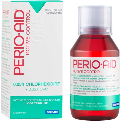 Dentaid PerioAid Вода за уста Active Control, 0.05% CHX + 0.05% CPC, 150 ml