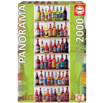 Image 1 of Educa Пъзел educa 18010 - 2000 части - Световни бири - Панорама (edu18010)