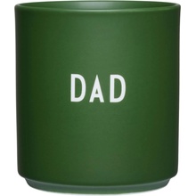 DESIGN LETTERS Porcelánový hrnček Dad Green 300 ml