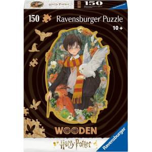 Ravensburger Дървен пъзел Ravensburger от 150 части - Хари Потър (7012001458)