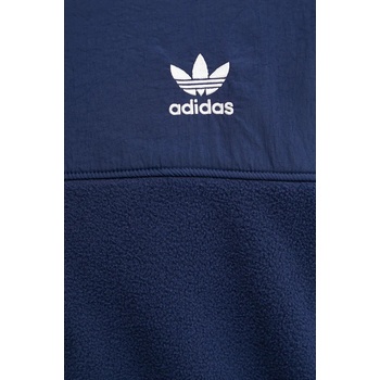 Adidas Суичър adidas Originals в синьо с качулка с апликация IZ2486 (IZ2486)