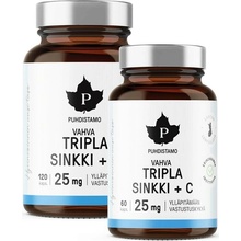Puhdistamo Triple Zinc + Vitamin C 120 kapslí + 60 kapslí
