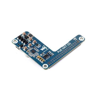 Waveshare Power Over Ethernet HAT (G) For Raspberry Pi 5, 5V 5A Output, Supports 802.3af/at Network Standard