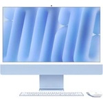 Apple iMac 24" Retina 4.5K Display с Apple M4 с 8-Core CPU, 8-Core GPU, 16GB RAM, 256GB SSD - Blue, Intl. Engl. клавиатура (SSD: 512GB SSD storage) (mwuf3ze/a_imac24-ssd-512gb-x)