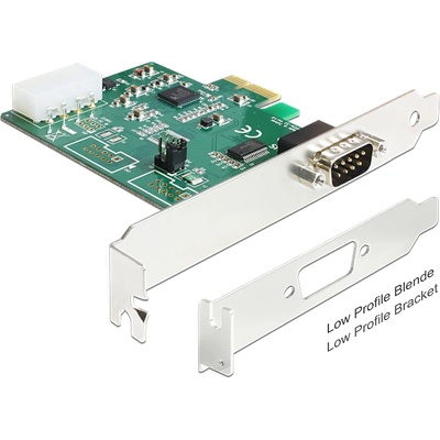 Delock PCI Express карта с 1 x серийно RS-232 високоскоростно 921K захранване