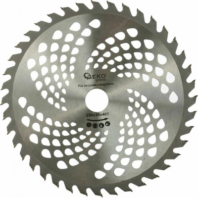 GEKO Kotouč pilový vidiový s otvory, 180x20x60T
