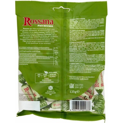 Rossana Plnené Pistáciové Cukríky 135 g