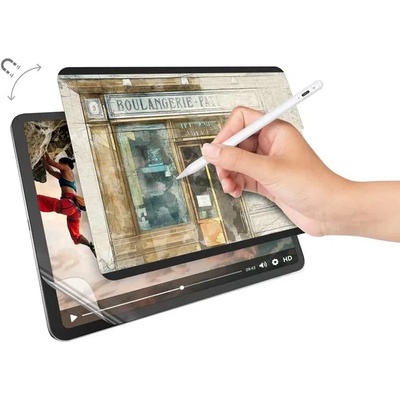 SwitchEasy SwitchPaper Magnetic Screen Protector 2in1 - комплект магнитно покритие (подходящо за рисуване) и защитно покритие за дисплея на iPad Pro 11 (2021-2018), iPad Air 4 (2020) (