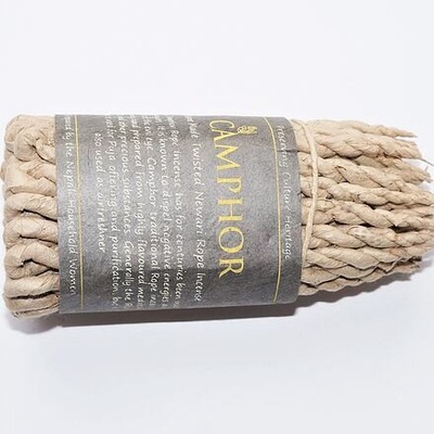 Dhupaya Vonné tyčinky provázky Camphor 12 cm 50 ks