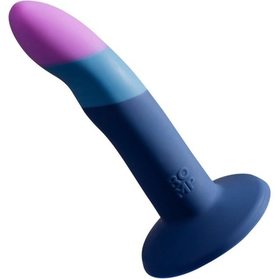 ROMP Piccolo flexible silicone dildo blue-purple