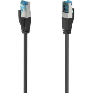 Hama Мрежов пач кабел HAMA S-FTP, CAT 6a, RJ-45 - RJ-45, 10Gbit-s, 1.5 m, Черен
