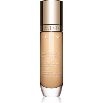 Clarins Skin Illusion Hydrating Foundation vysoce krycí make-up 101W 30 ml