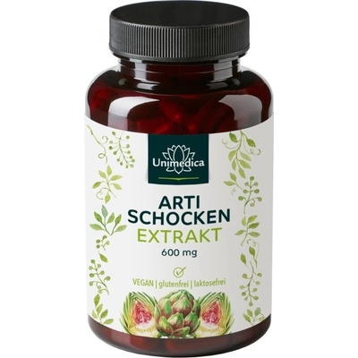 Unimedica extrakt z Artyčoky 600 mg 150 kapslí