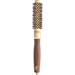 Olivia Garden Expert Blowout Shine Round Brush Gold & Brown 20 mm