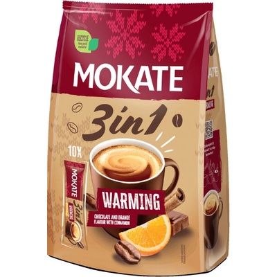 Mokate 3in1 warming čoko pomaranč škorice 170 g