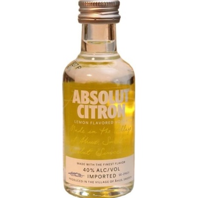 Absolut Citron 40 % 0,05 l (holá láhev)