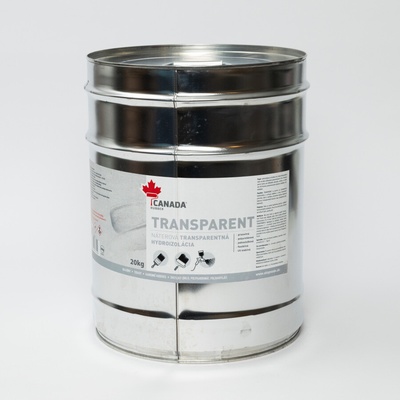 Canada Rubber Transparent - transparentná hydroizolácia 18kg