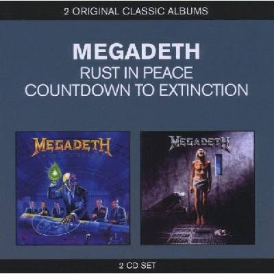 Universal Megadeth: Rust In Peace / Countdown To Extinction - 2CD (013462)
