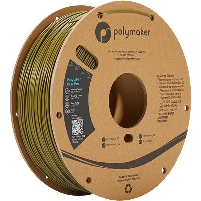 Polymaker PolyLite PLA PRO Army Green - 1, 75 mm (PA07006)