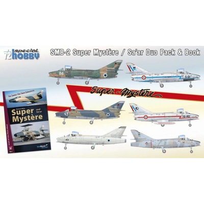 Special Hobby SMB-2 Super Mystere Duo Pack & Book 1:72