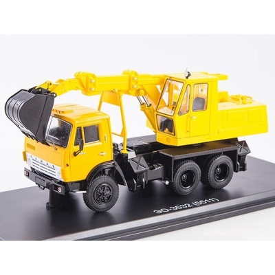 Start Scale Models SSM KAMAZ 5511 Rýpadlo EO 3532 SSM 1:43