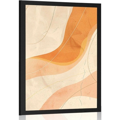 Plakát umělecké linie Peach Fuzz - 40x60 no frame
