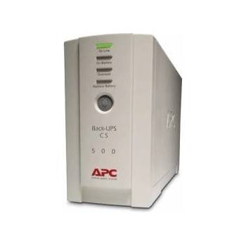 APC Back-UPS CS 500 - UPS - AC 230 V - 300 Watt - 500 VA - RS-232, USB - output connectors: 4 - beige