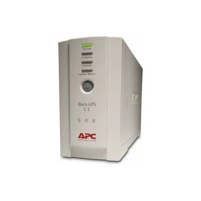 APC Back-UPS CS 500 - UPS - AC 230 V - 300 Watt - 500 VA - RS-232, USB - output connectors: 4 - beige