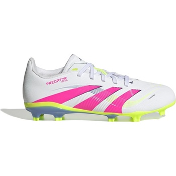 Image 1 of Adidas Детски футболни бутонки Adidas Predator League Childrens Firm Ground Football Boots - White/Pink