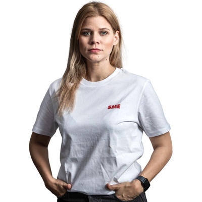 SME tričko SME biele