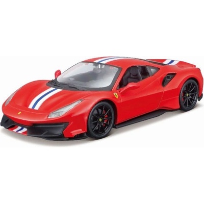 Maisto Kit Ferrari 488 GTB Červené 1:24
