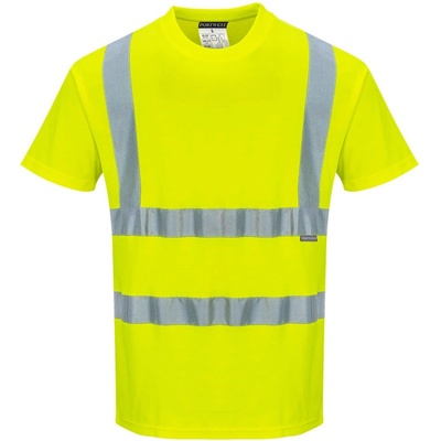 Portwest tričko Comfort S170 krátký rukáv reflexní Žlutá 4XL