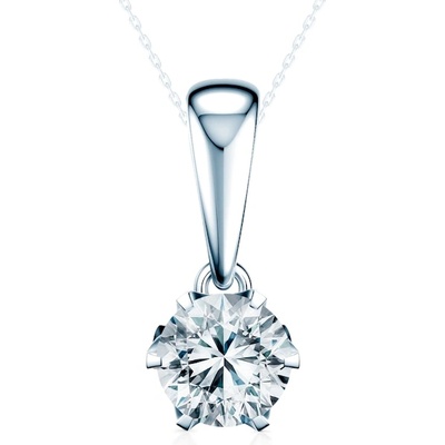 SAVICKI Висулка The Journey: бяло злато, диамант