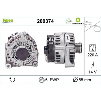 Generátor VALEO 200374