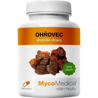 MycoMedica Ohňovec 90 Kapslí