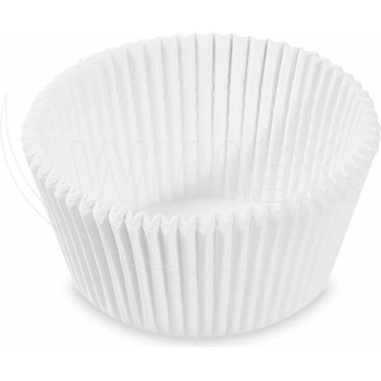 WIMEX s. r. o WIMEX s. r. o. Формички за мъфини (PAP) бял Ø50 x 32 мм [1000 бр. ]