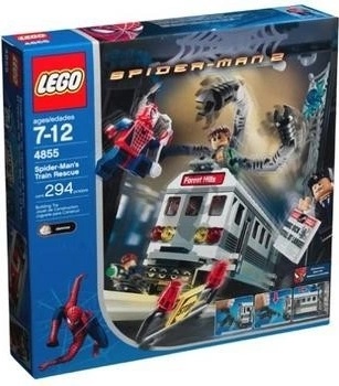 LEGO Spiderman 4855 Zachrana vlaku Heureka.cz