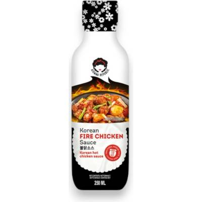 Ajumma Republic Korejská pálivá omáčka na kuře Fire chicken 330g