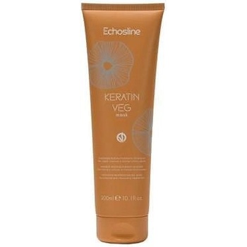 Echosline Маска с кератин за боядисани и третирани коси - Echosline Keratin Veg Restructuring Mask