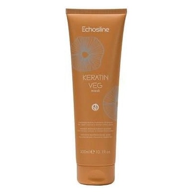 Echosline Маска с кератин за боядисани и третирани коси - Echosline Keratin Veg Restructuring Mask
