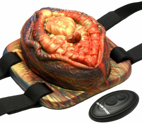 Creature Cocks Hell's Angel Vibrating Silicone Grinder