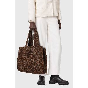 AllSaints чанта tote дамска от кожа IZZY (W253XE)