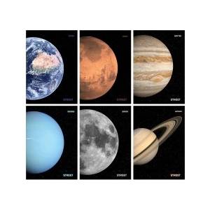 STREET Тетрадка с телчета Planet А5 60л широки редове